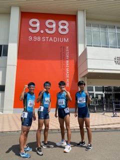 男子１６００mリレーメンバー
