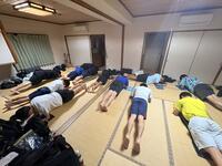 筋トレ中