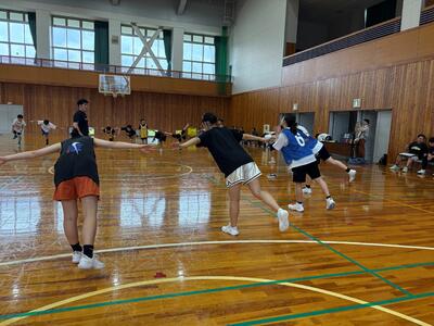 基礎練習に取り組みました
