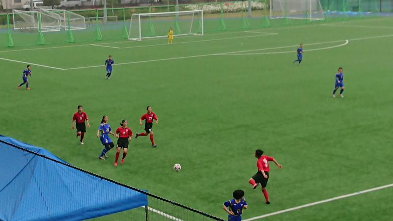試合中盤、ヒヤヒヤする展開が続く